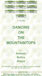 Mobile Screenshot of dancingonmountaintops.com